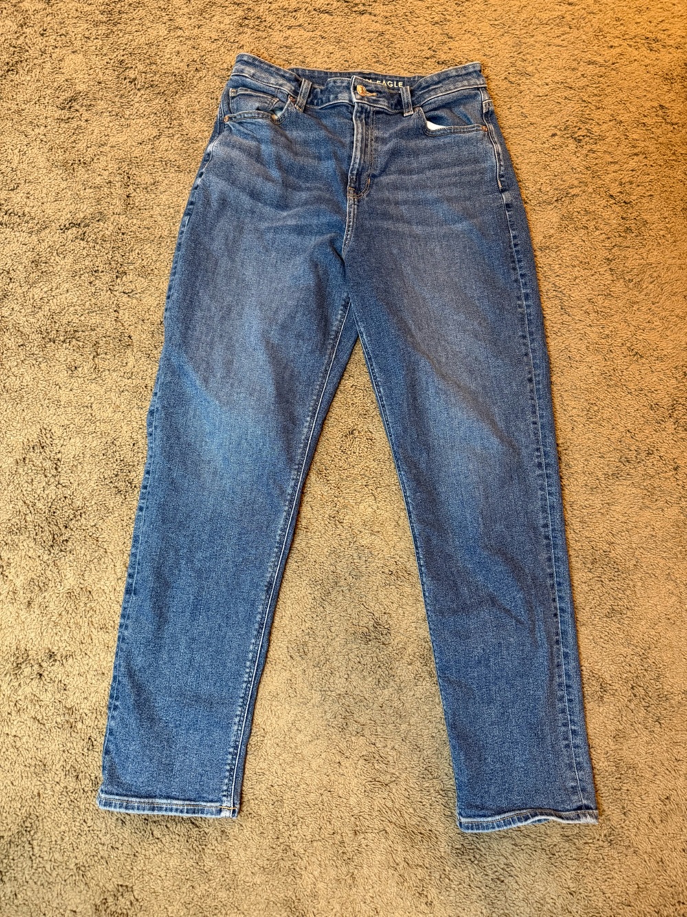American Eagle Outfitters Jeans Womens 10 Long Mom jeans High waist